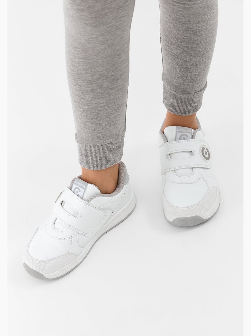 Ténis conguitos barefoot goflex Branco - Kiabi