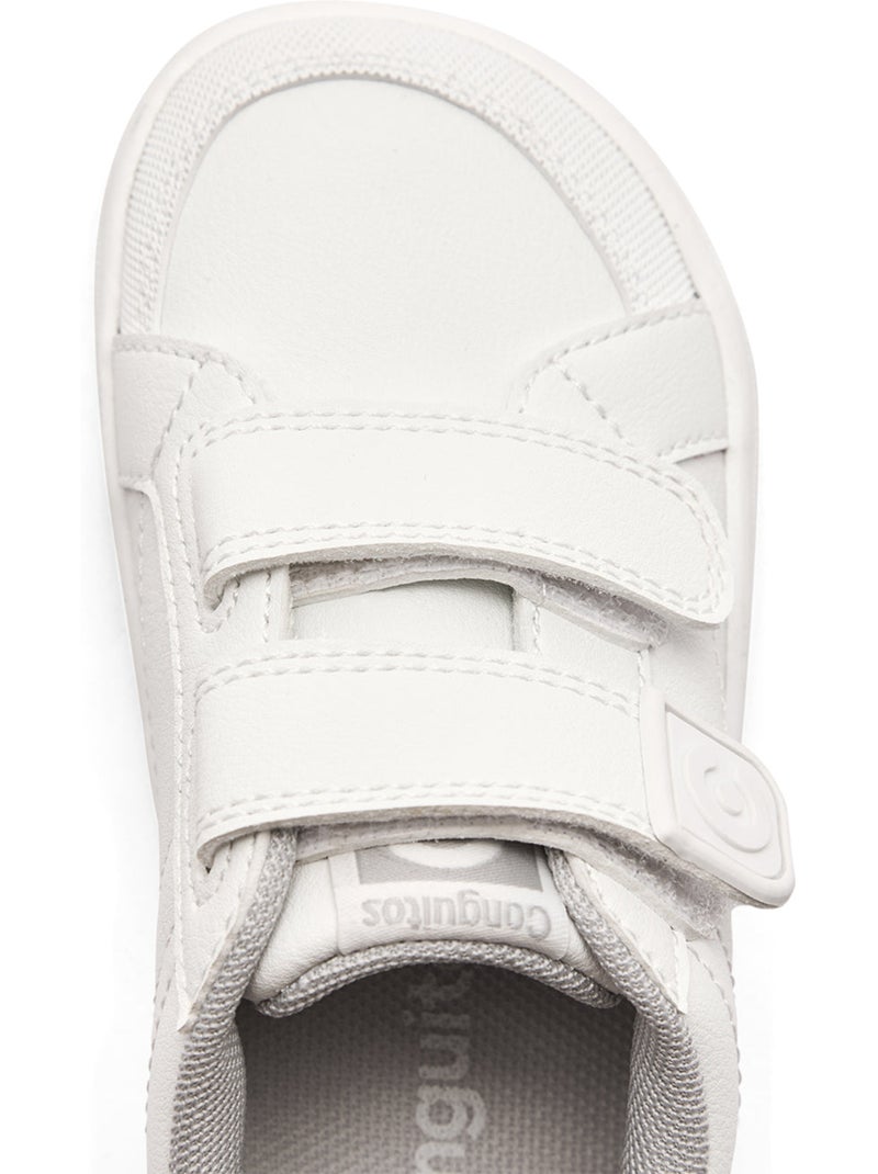 Ténis conguitos barefoot goflex Branco - Kiabi