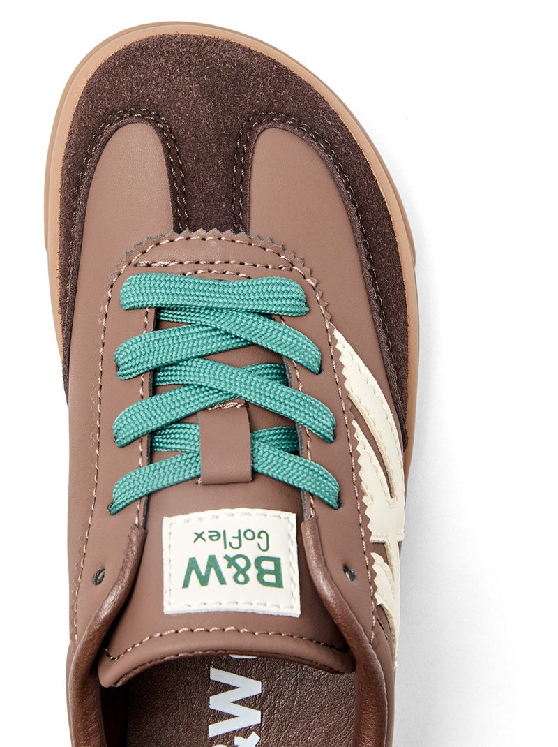 Ténis conguitos barefoot goflex Castanho - Kiabi