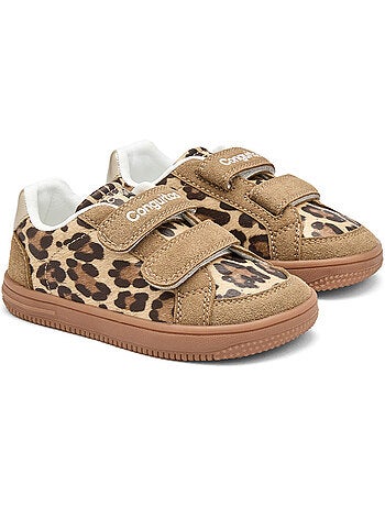 Ténis conguitos barefoot goflex leopardo