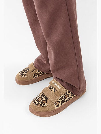 Ténis conguitos barefoot goflex leopardo