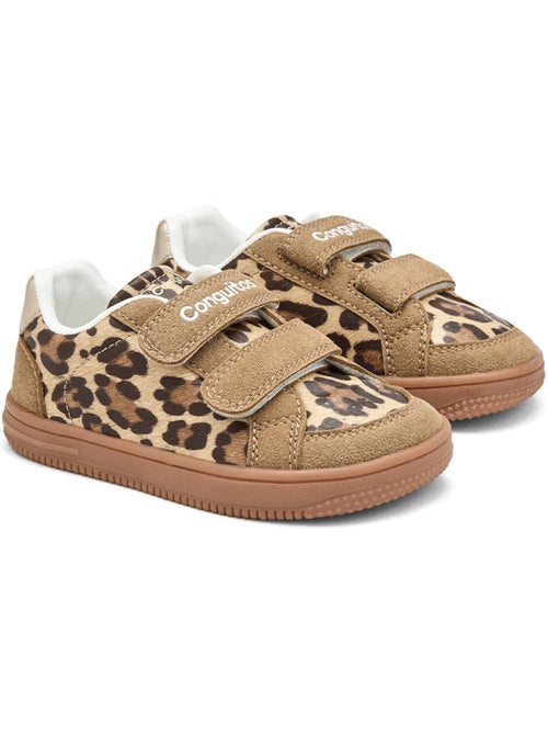 Ténis conguitos barefoot goflex leopardo - Kiabi Ténis conguitos barefoot goflex leopardo - Kiabi