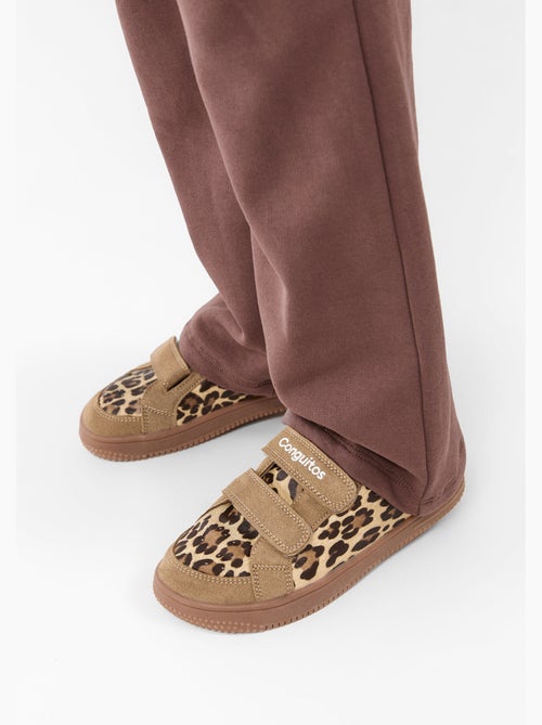 Ténis conguitos barefoot goflex leopardo - Kiabi Ténis conguitos barefoot goflex leopardo - Kiabi