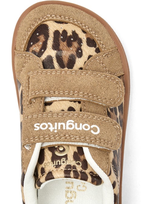 Ténis conguitos barefoot goflex leopardo - Kiabi Ténis conguitos barefoot goflex leopardo - Kiabi