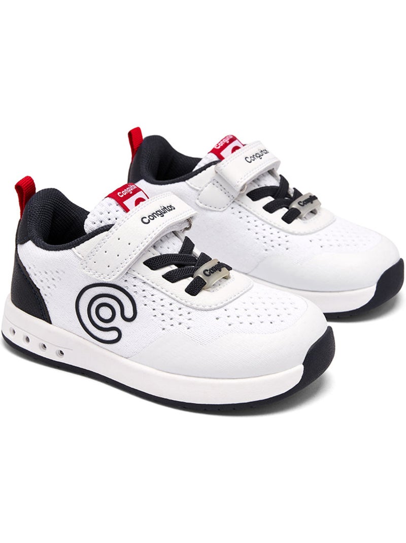Ténis conguitos barefoot goflex logo Branco - Kiabi