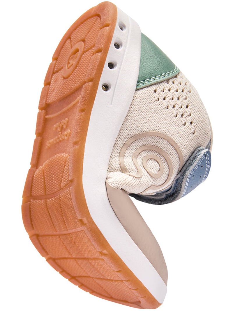 Ténis conguitos barefoot goflex luces Bege - Kiabi