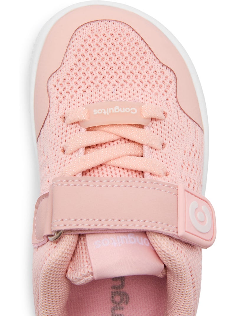 Ténis Conguitos Barefoot Goflex Mesh Rosa - Kiabi
