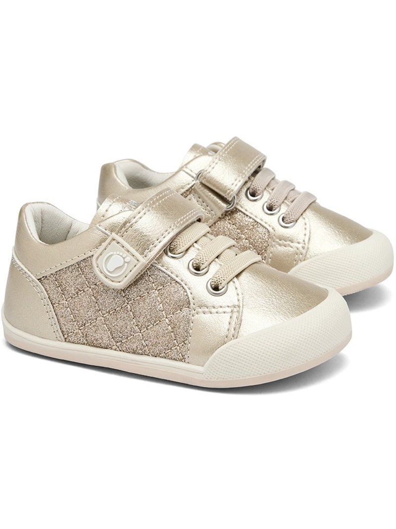 Ténis conguitos barefoot goflex Ouro - Kiabi