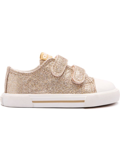 Ténis conguitos canvas glitter - Kiabi Ténis conguitos canvas glitter - Kiabi