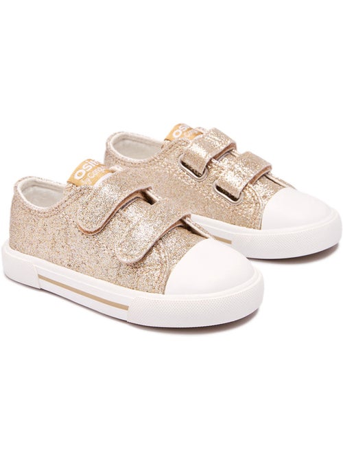 Ténis conguitos canvas glitter - Kiabi Ténis conguitos canvas glitter - Kiabi