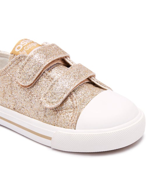 Ténis conguitos canvas glitter - Kiabi Ténis conguitos canvas glitter - Kiabi