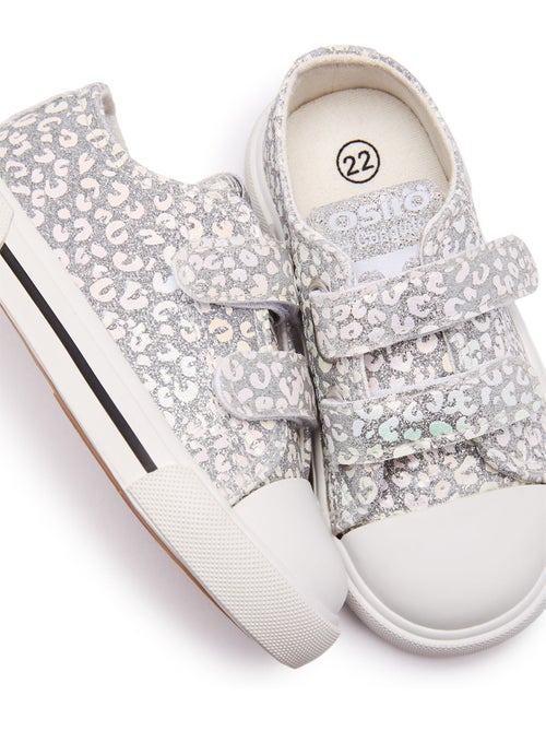 Ténis conguitos canvas glitter - Kiabi