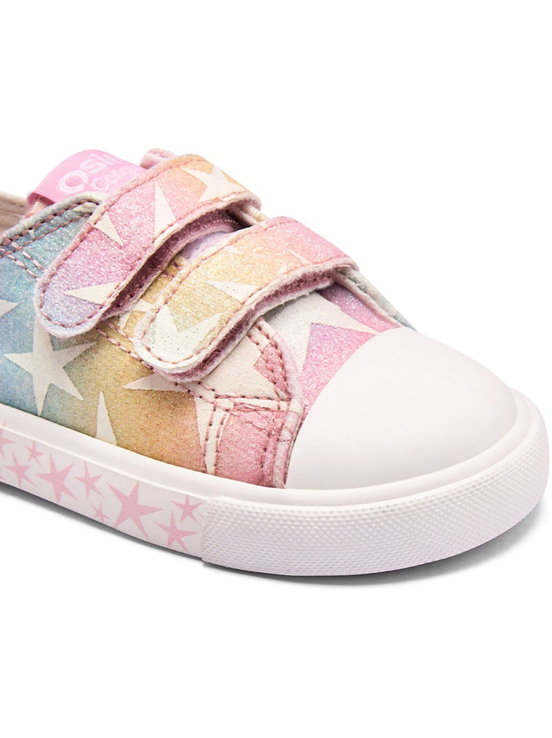Ténis conguitos estampado estrellas bebés Multicolorido - Kiabi