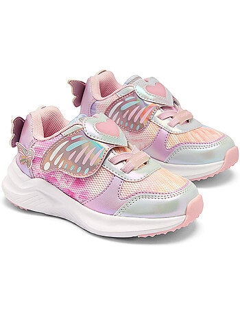 Ténis conguitos estampado mariposa