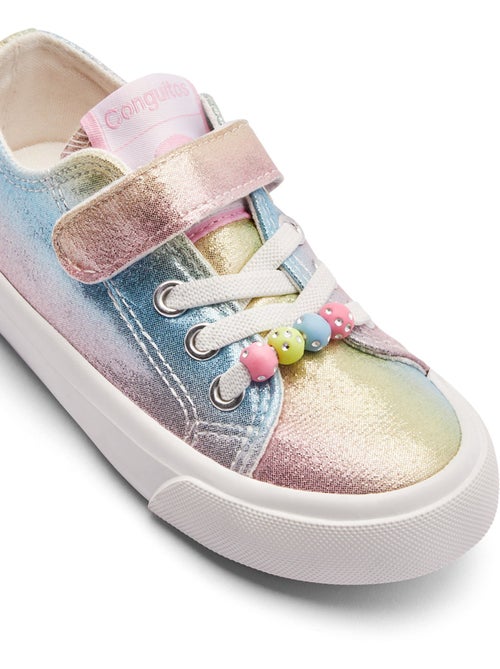 Ténis Conguitos Glitter Arcoiris - Kiabi