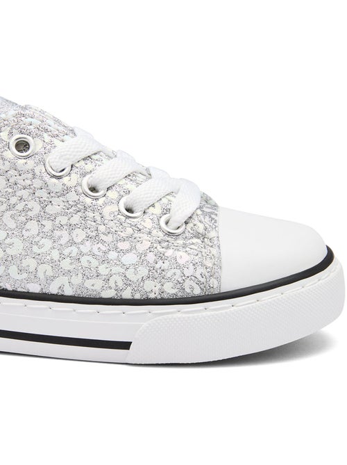 Ténis conguitos glitter canvas - Kiabi