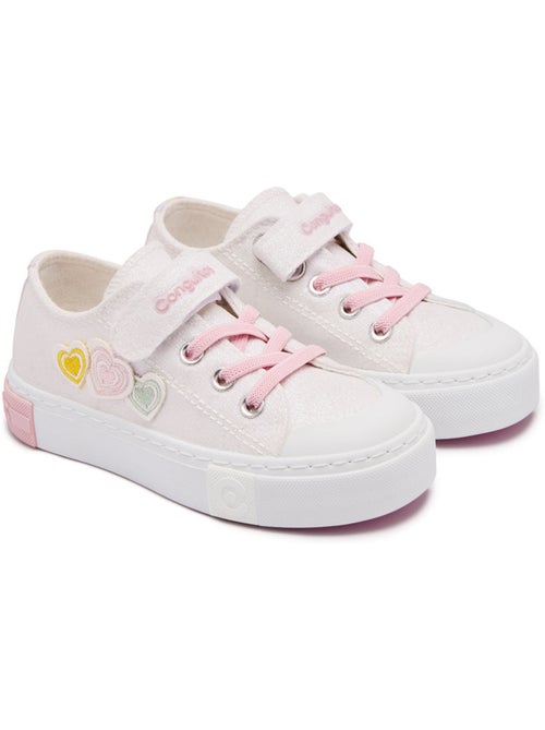 Ténis conguitos glitter corazón - Kiabi Ténis conguitos glitter corazón - Kiabi