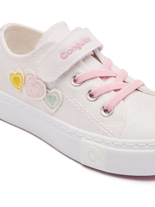 Ténis conguitos glitter corazón - Kiabi Ténis conguitos glitter corazón - Kiabi
