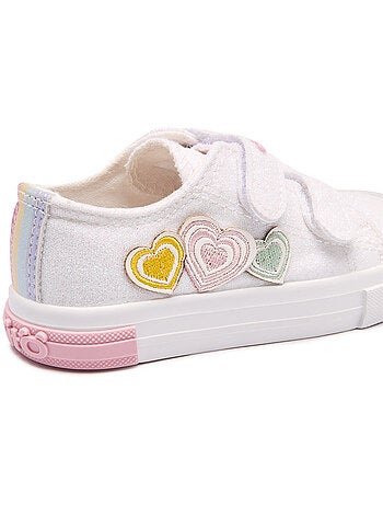 Ténis conguitos glitter corazones