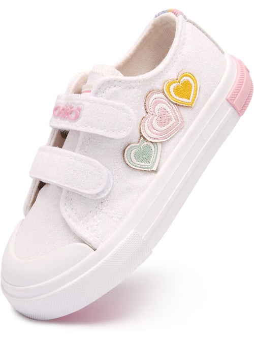 Ténis conguitos glitter corazones - Kiabi Ténis conguitos glitter corazones - Kiabi