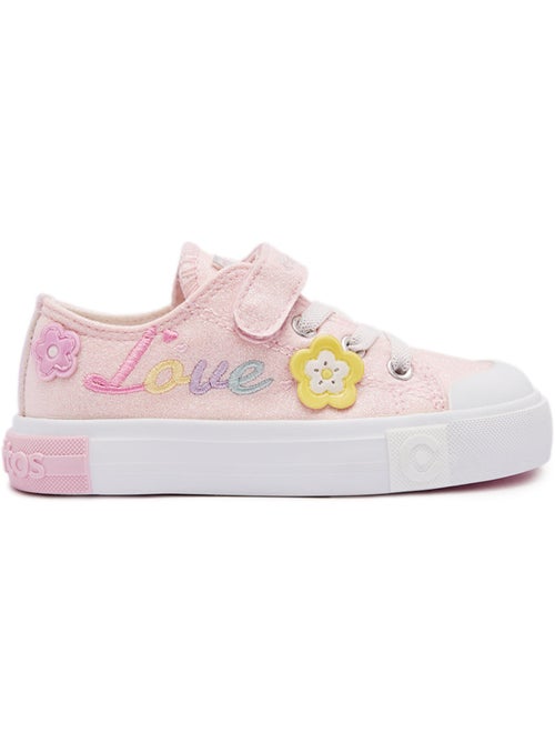 Ténis conguitos glitter floral - Kiabi Ténis conguitos glitter floral - Kiabi
