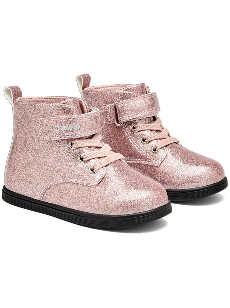 Ténis conguitos glitter Rosa - Kiabi