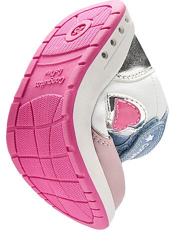 Ténis Conguitos Luces Corazón Barefoot Goflex