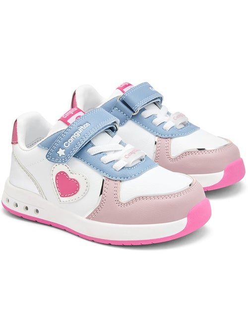 Ténis Conguitos Luces Corazón Barefoot Goflex - Kiabi Ténis Conguitos Luces Corazón Barefoot Goflex - Kiabi
