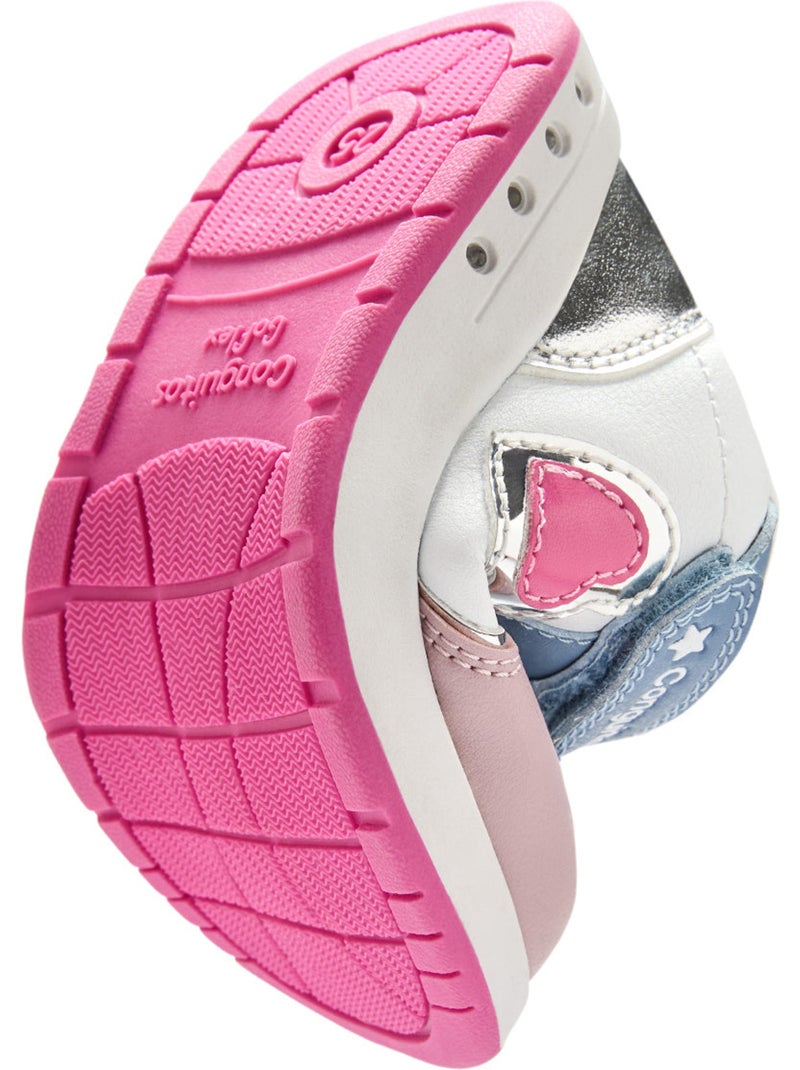 Ténis Conguitos Luces Corazón Barefoot Goflex Multicolorido - Kiabi