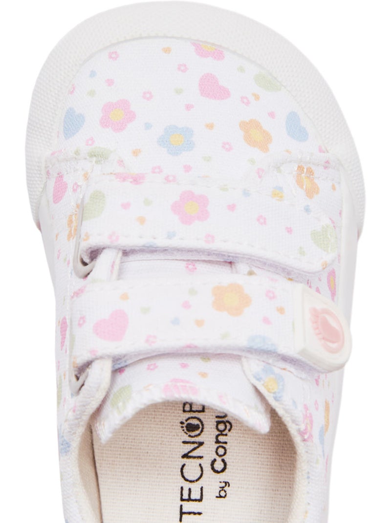Ténis conguitos multi-heart respectful Branco - Kiabi