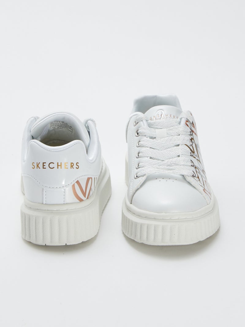 Ténis 'coração' 'Skechers' Branco - Kiabi
