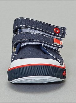 Ténis de 3 cores com velcros - Kiabi