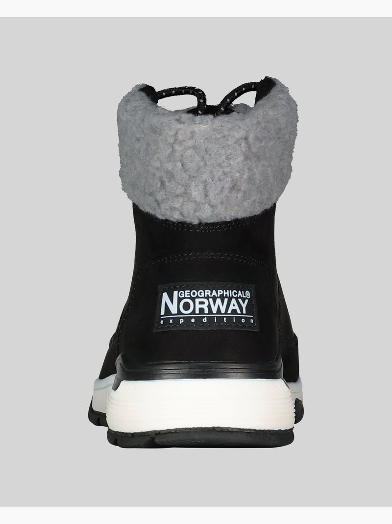 Ténis de cano alto omount – geographical norway Preto - Kiabi