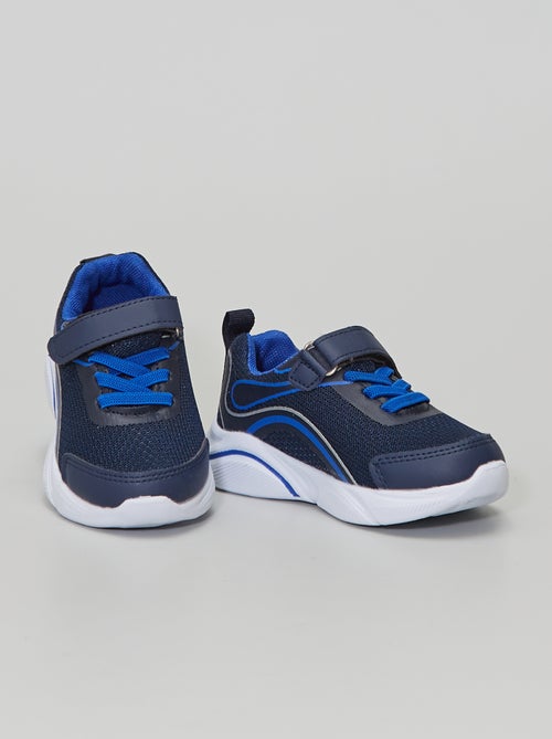 Ténis de desporto com tiras de velcro - Kiabi