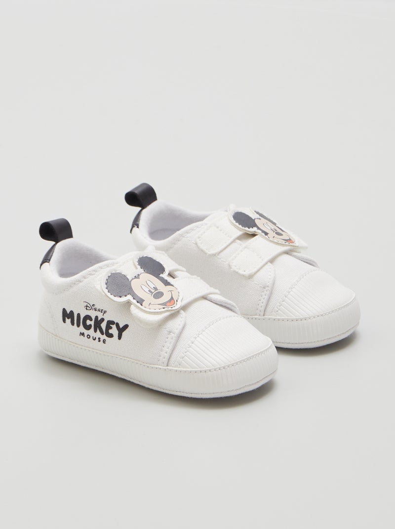 Ténis de lona 'Mickey' BRANCO - Kiabi