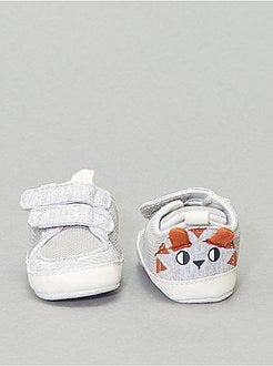 Ténis de tecido tipo rede - Kiabi