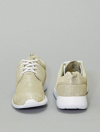 Ténis dourados - Kiabi