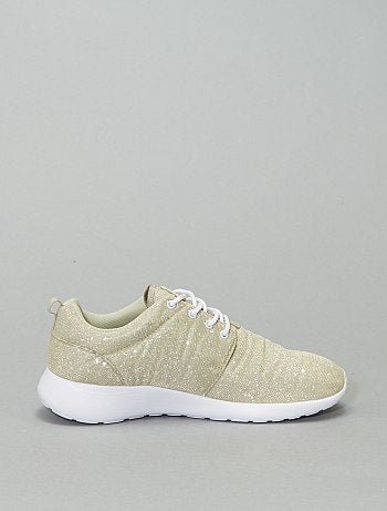 Ténis dourados - Kiabi