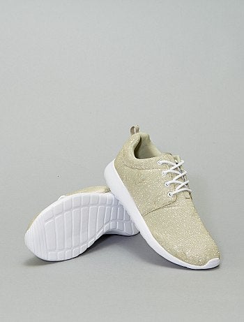 Ténis dourados - Kiabi