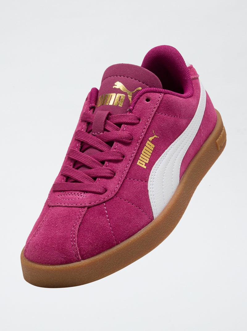 Ténis em camurça sintética 'Puma' bicolores Branco - Kiabi