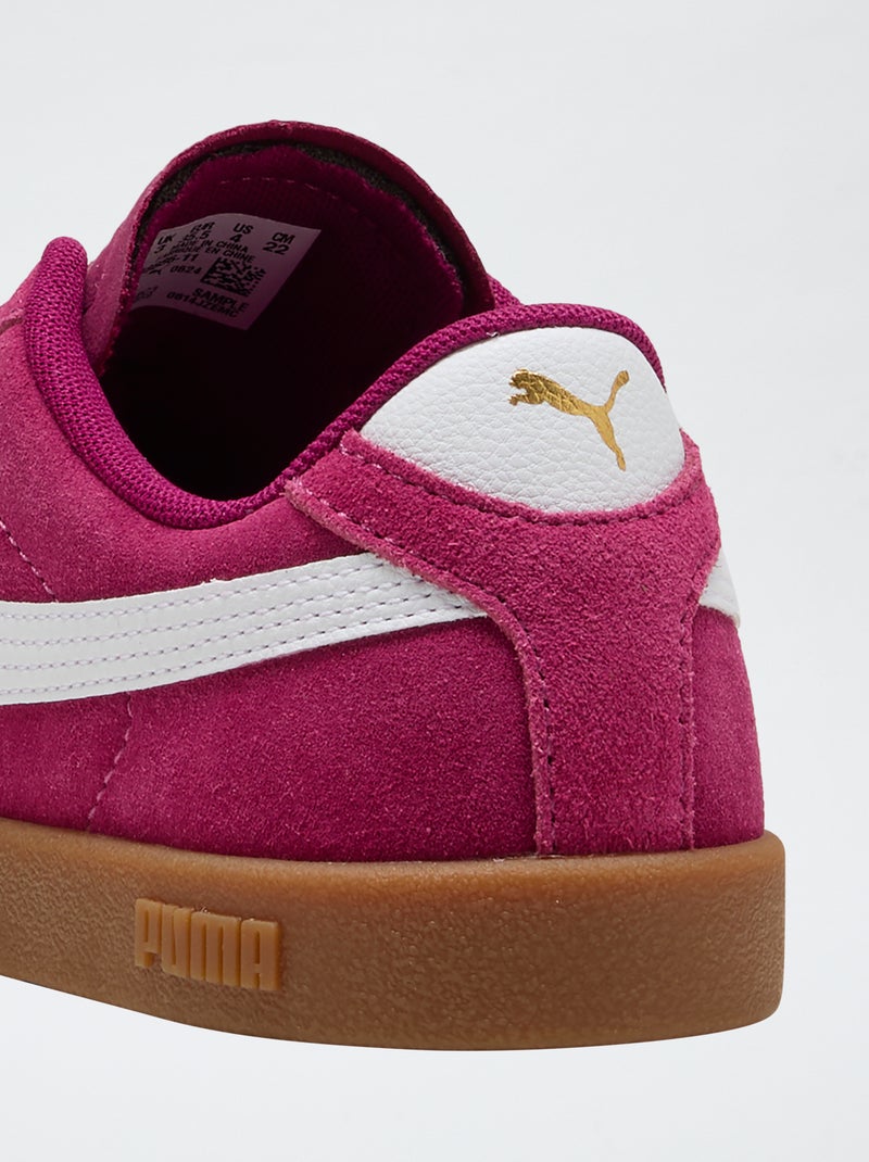 Ténis em camurça sintética 'Puma' bicolores Branco - Kiabi