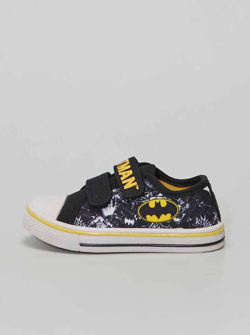 Ténis em lona 'Batman' Preto - Kiabi