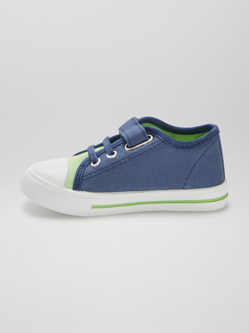 Ténis em lona 'Bluey' VERDE - Kiabi