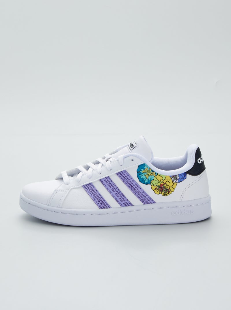 Ténis em pele sintética 'Adidas Grand Court' BRANCO - Kiabi
