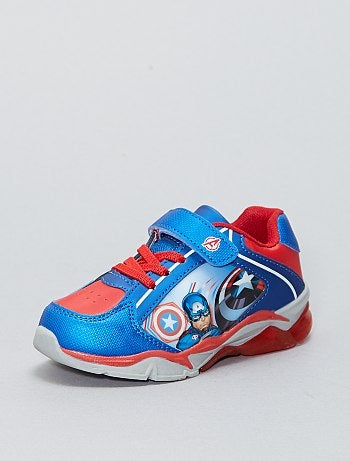 Ténis em pele sintética 'Capitão América' 'Marvel' - Kiabi