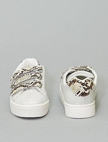 Ténis em verniz com detalhe 'serpente' - Kiabi