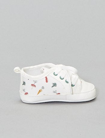 Ténis estampados 'Legumes' - Kiabi