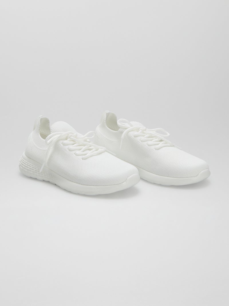Ténis estilo corrida BRANCO - Kiabi