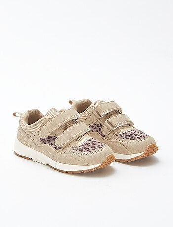 Ténis estilo corrida leopardo