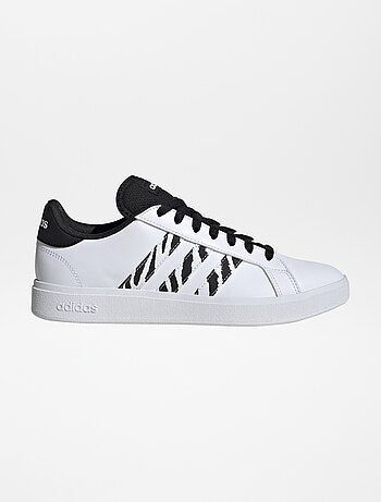 Ténis 'Grand court' zebradas 'adidas'